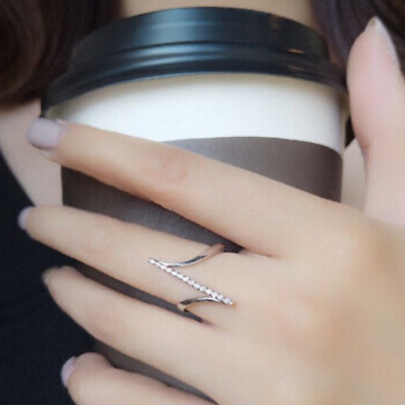 Charm 925 Silver Women Sapphire Rings Size 6-10 - Picture 2 of 5